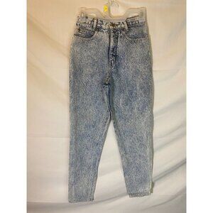 90s VINTAGE PALMETTOS ACID WASH JEANS WOMENS JUNIORS SIZE 7 Indie Grunge
